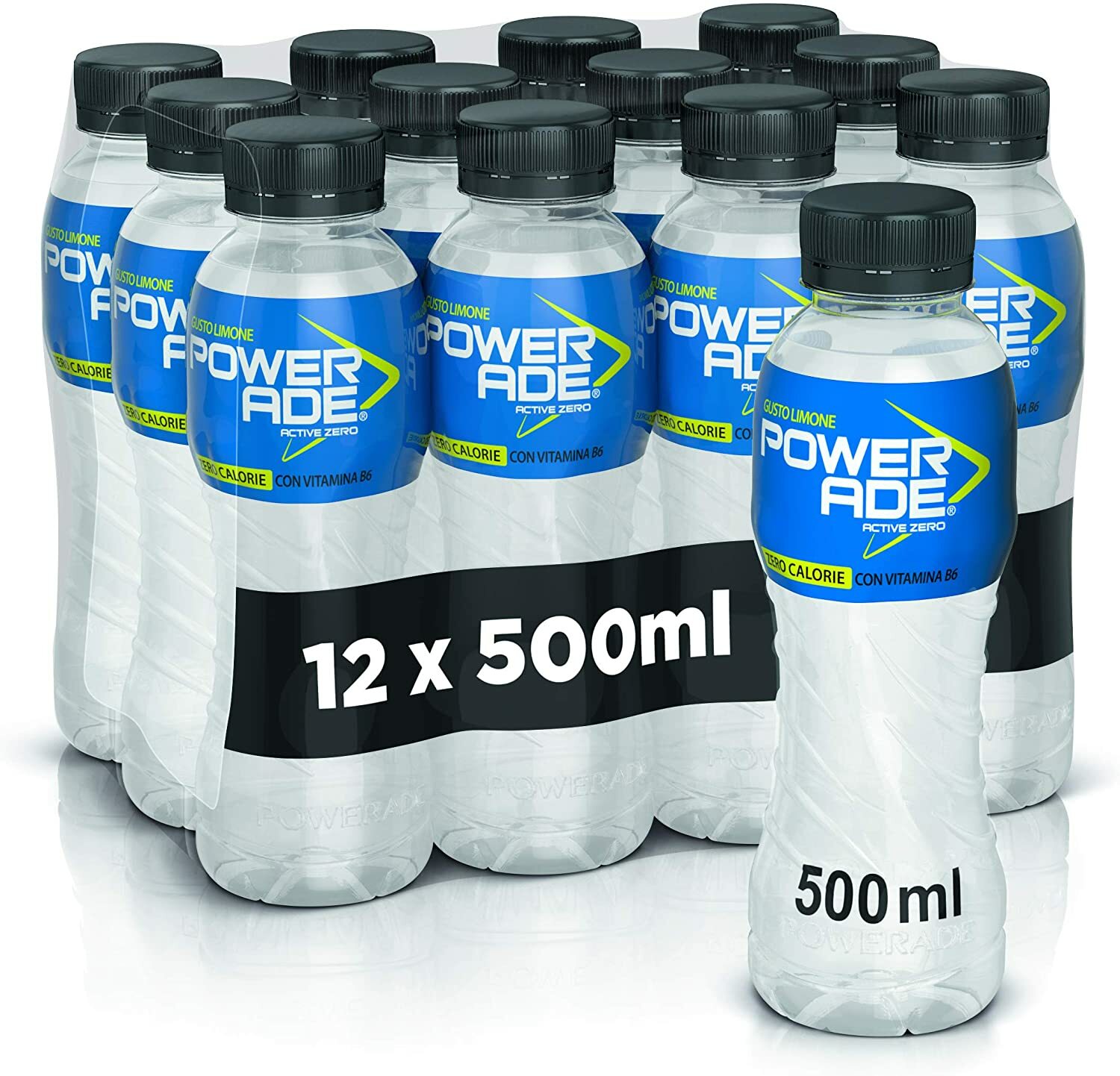 Powerade Sport Drink Active Zero Lemon PET - 500 ml