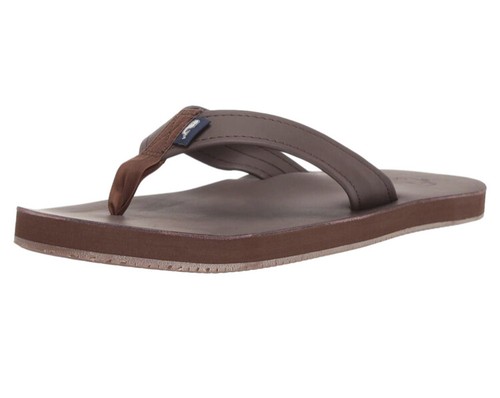 NWT Vineyard Vines Leather Flip Flops 