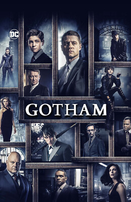 BB1735 Gotham Show By Bruno Heller 2014 Cast Movie Poster 11x17