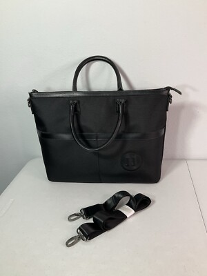 JIMMY JOHN’S JJ Ashbury Black JJ” Tote Handles Shoulder  NEW