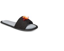 INC International Concepts- Women's Tassel Slippers, Black, Medium 7-8 , NWT