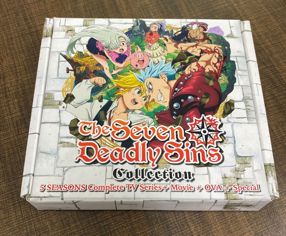 THE SEVEN DEADLY SINS SEASON 1-5 END ANIME DVD ENGLISH