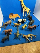 Animal Figure Lot Of 12 PVC Various Size And Type Of Animal