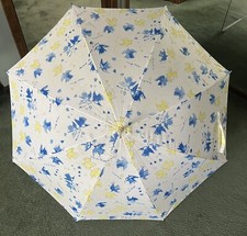 Nina Ricci Vintage Umbrella L  air Du Temps Birds in Flight 80s Promo Item New