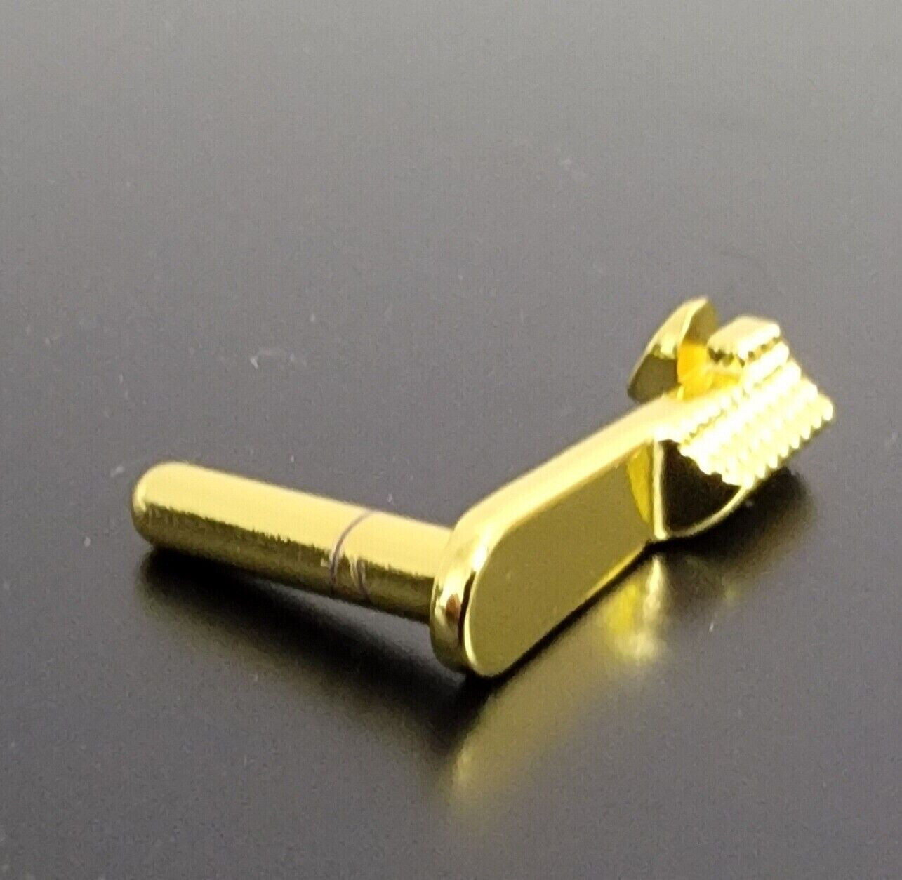 1911 slide stop - 45ACP, Colt 38 super, 9mm Steel - Will fit standard 1911 Gold