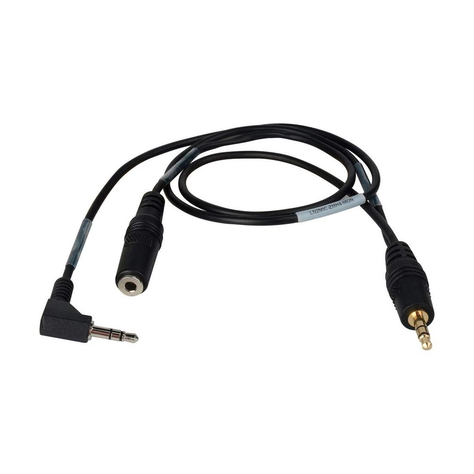 Sescom LN2MIC-ZMH4-MON 3.5mm Line to Mic 25dB Attenuation Cable for Zoom H4N ... - Image 2 of 2