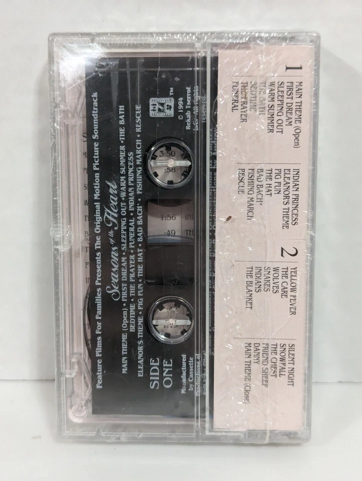 Seasons of the Heart [Original Soundtrack] Cassette Tape New Sealed  - Image 2 of 4