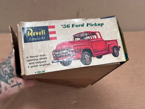 1960 1962 Revell AMT Impala 56 Ford F-100 Model BOX ONLY 1:24 Guaranteed Vintage - Picture 15 of 20