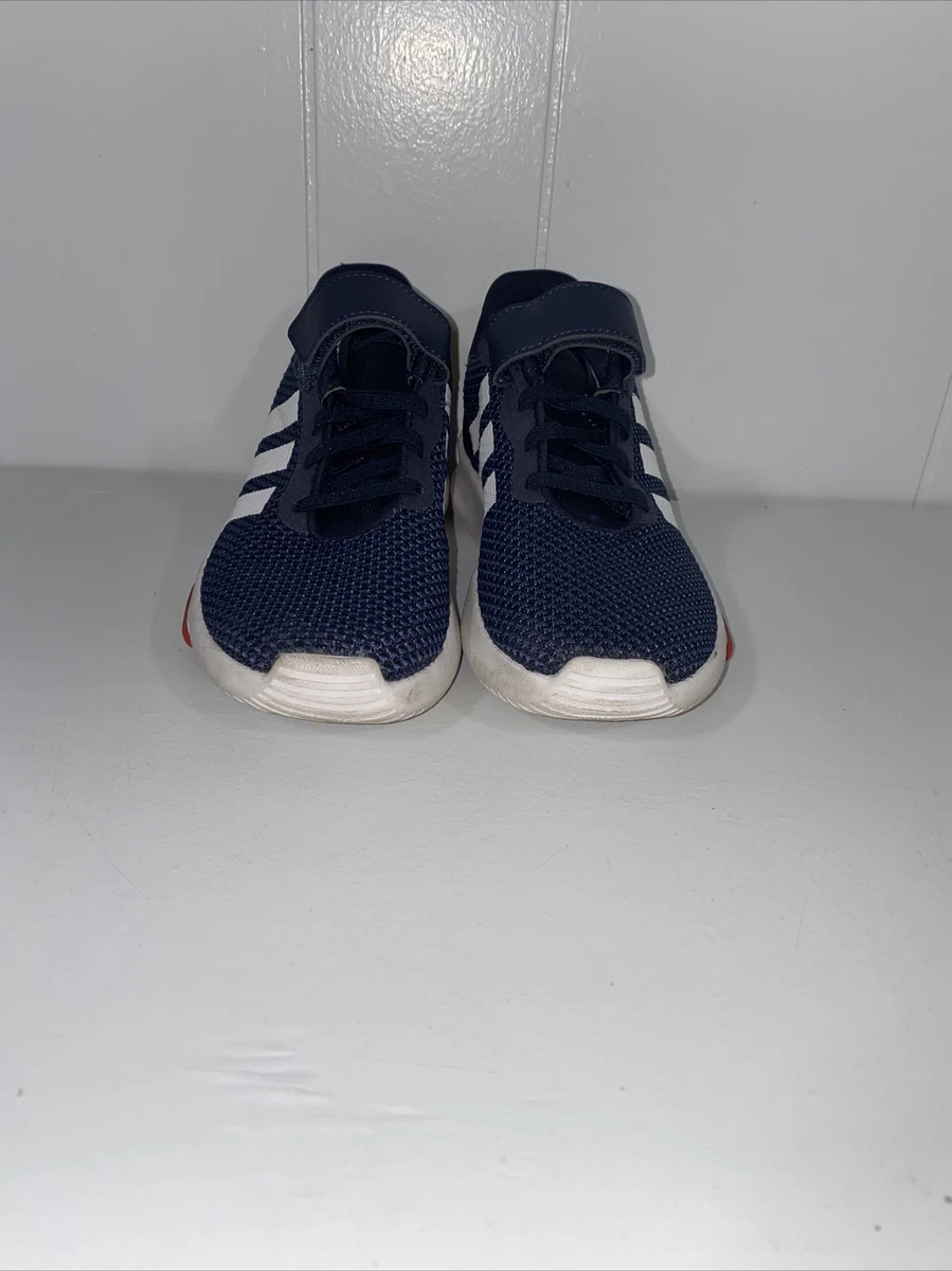 Interminable Faringe Belicoso Adidas Cloudfoam Shoes Youth Sz. 2 White Red Blue SMA 23M001 | eBay