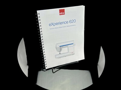 Elna eXperience 620 Owners Manual User Guide Instructions COLOR Copy Reprint
