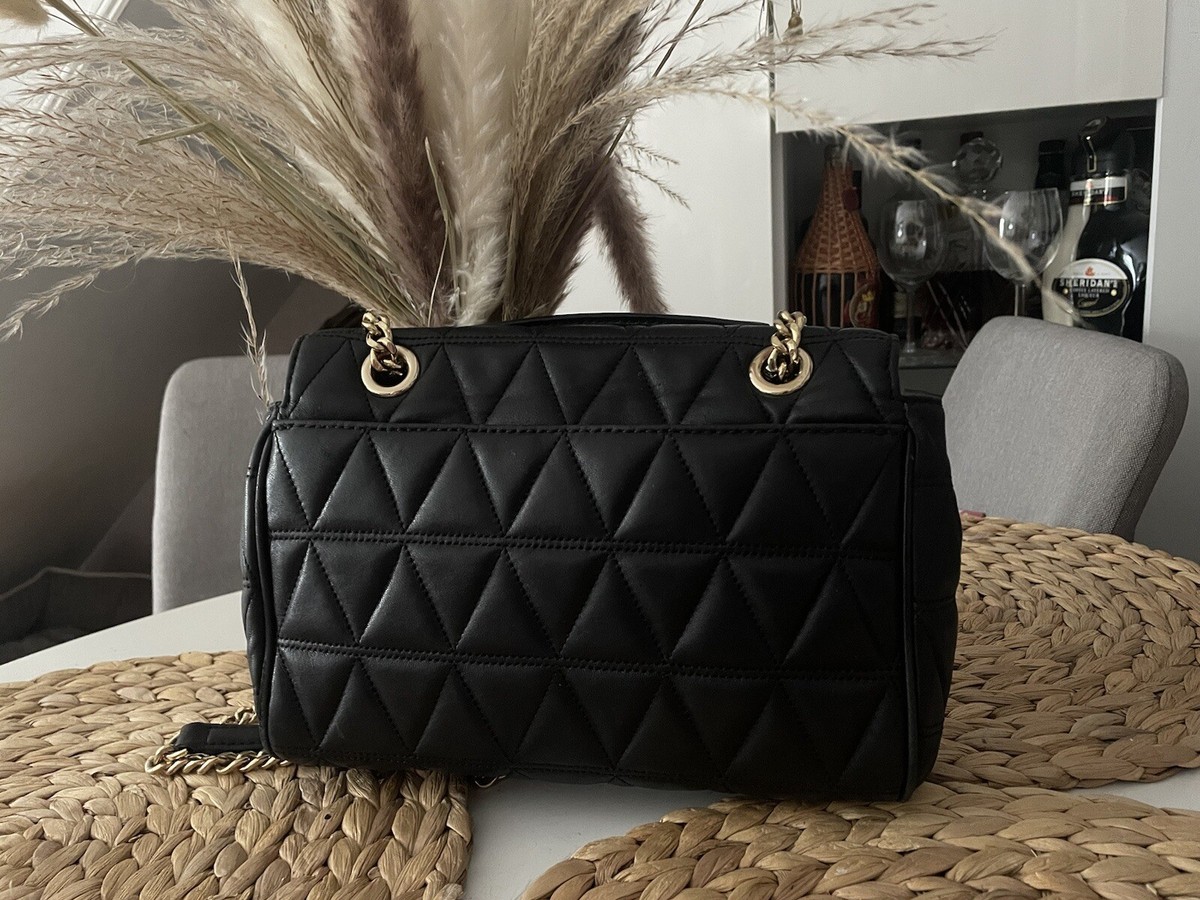 Kors Vivianne Michael Kors Crossbody Quilted Black QUILTED