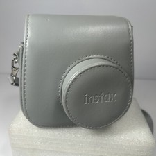 Instax Faux Leather Carrying Case For Cameras Blue
