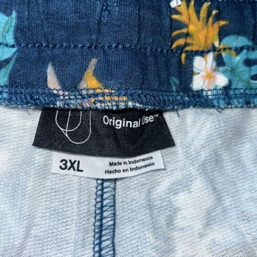Original Use by Target pull on blue tropical print shorts size 3XL NWT - Picture 6 of 9