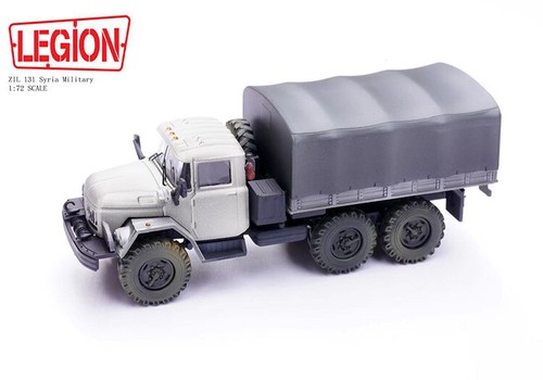 1/72 Soviet Union Zil-131 Jill 131 Truck Model Syrian Government Grey - Foto 10 di 12