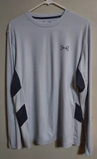 Under Armour Heat Gear Loose Men's Gray Long Sleeve Shirt!! Size Large!!