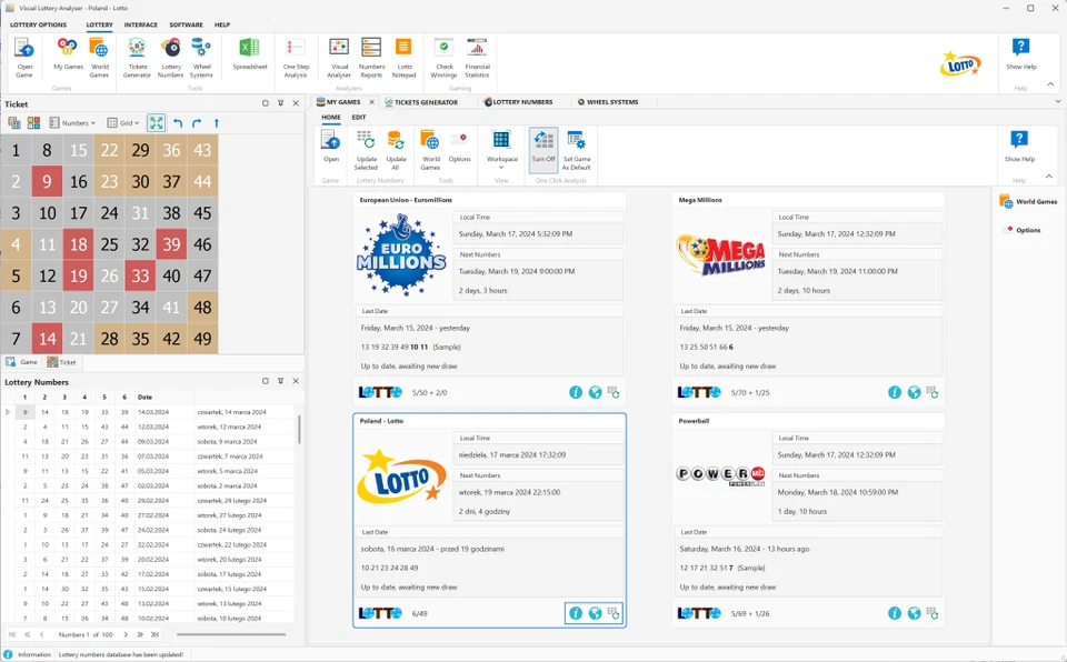 Visual Lottery Analyser - Image 2 of 4