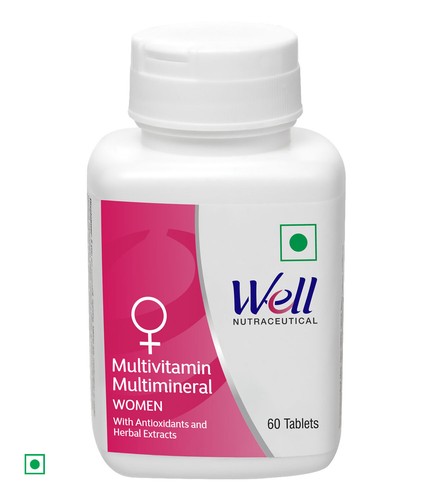Complément Alimentaire Wellwoman 30 Comprimés Multivitaminés Pour Femme, Santé Cheveux, Peau, Ongles - Neuf