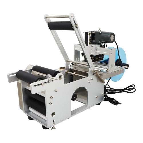 Round Bottle Labeling Machine with Code Printer 110V 0.47"-3.54" Bottle Labeler - Picture 15 of 18