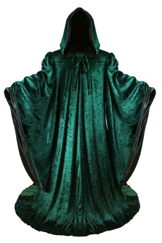 Vestido de Disfraz Largo // Capucha y Mangas // Capa de Cosplay // LOTR GOT Harry Potter - Imagen 59 de 81