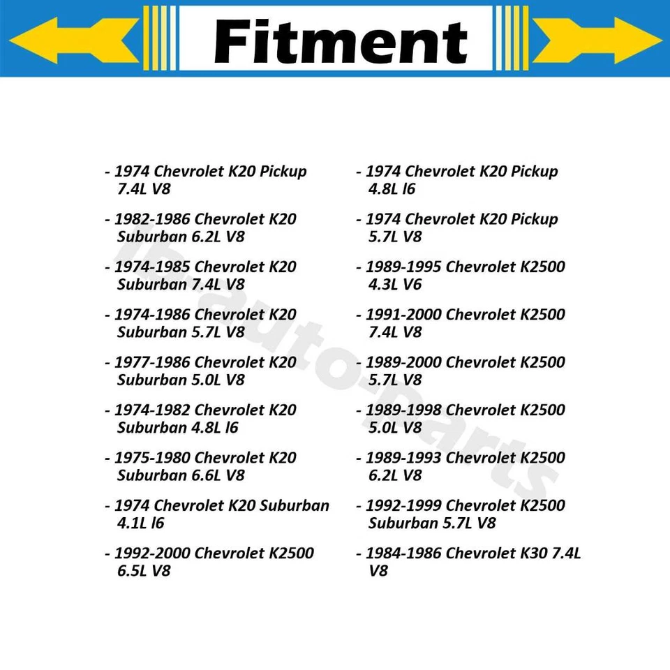 Dorman 制动轮缸后 2x 适用于 1985 - 1986 GMC C1500 6.2L — 第 3/4 张图片