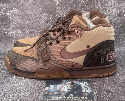 Nike Air Trainer 1 SP Travis Scott Chocolate DR7515-200 Size 7.5 Men / 9 Women
