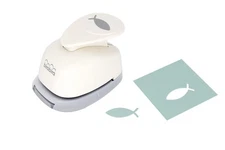 Bira Craft 1 inch Fish Symbol Shape Lever Action Punch for off-white 