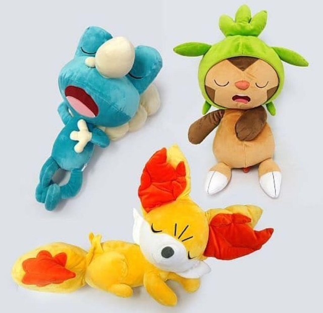 Pok&eacute;mon Center Chespin Fennekin Froakie 2015 Hatsuyume Plus