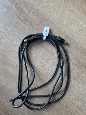 MIDI Cable 10 Ft 5 Pin 