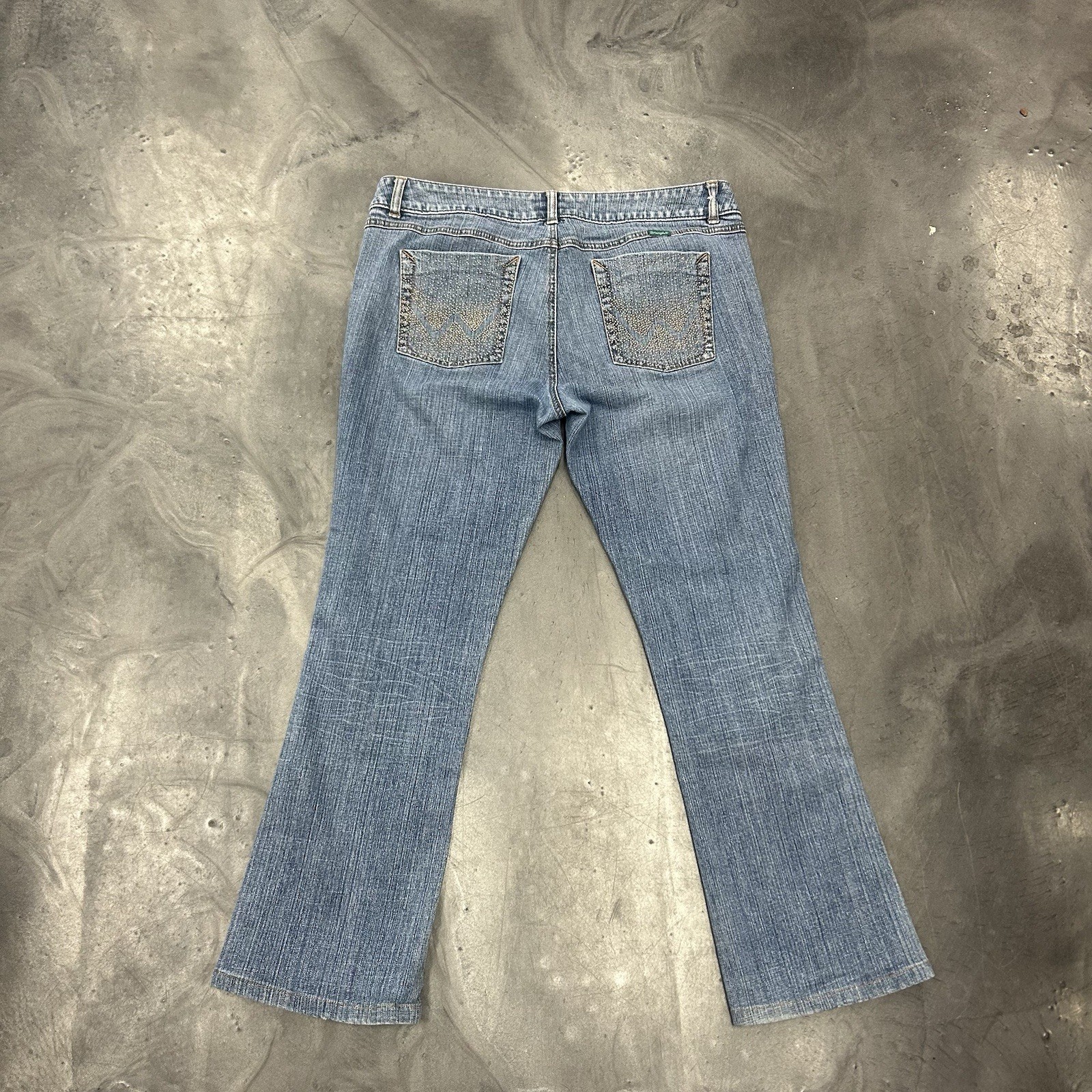 Wrangler Women's High Rise Green Label 13 Straight Leg Jeans Size 13 x 34 thumbnail 3