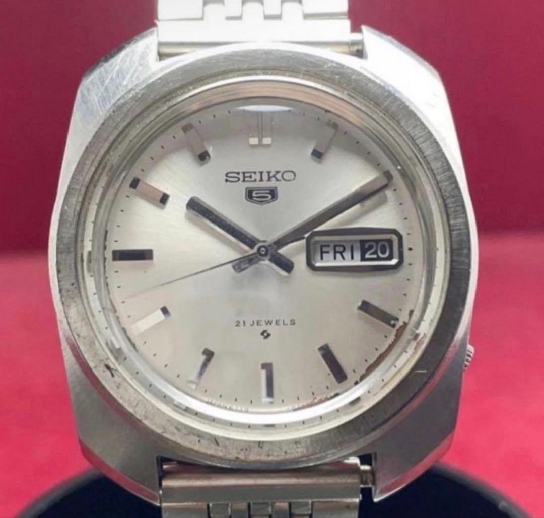 Seiko 61 Series SEIKO 5 Watch Used Tested from Japan image 3