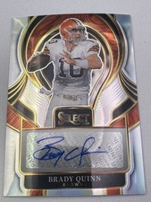 2025 Panini Select - Signatures Prizm Brady Quinn #SIP-BQN