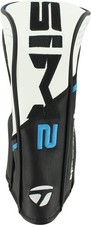 TaylorMade Golf Sim 2 Fairway Wood Black/Blue/White/Yellow Headcover