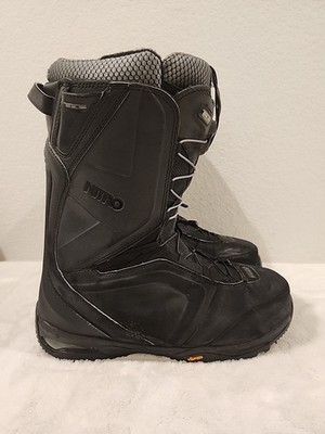 Nitro Team TLS Snowboard Boots Men's 11 Winter Black Mountain 