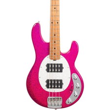 Ernie Ball Music Man StingRay Special HH 4-String Bass Guitar Soda Pink Sparkle