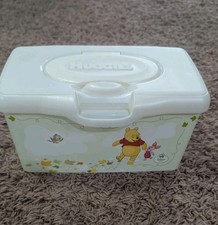 VTG Huggies Disney Empty Baby Wipe Container Winnie Pooh Piglet Tigger See pics