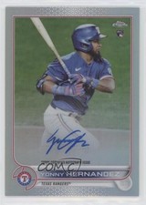 2022 Topps Chrome Rookie Refractor 211/499 Yonny Hernandez #RA-YH Auto 0ui8