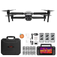 Autel EVO Lite Enterprise 640T NEWEST Thermal drone Bundle total 3 batteries