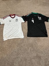Mexico adidas jersey size L tags says  XXL but fits L set of 2