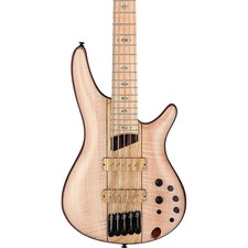 Ibanez Premium SR5FMDX2 5-String Electric Bass Natural Low Gloss