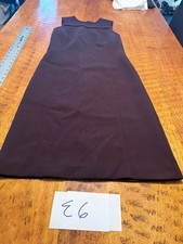 Tory Burch  Dress Women's 0 Black Sleeveless Sheath A-Line E6