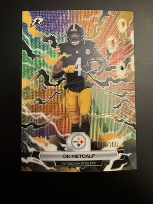Topps 2026 Resurgence DK Metcalf Pittsburgh Steelers Card #84 /100