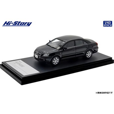 HS504BK 1/43 Toyota AVENSIS Li (2003) Black Mica [Resin cast minicar]