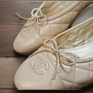 Chanel Ballet Flats 38 | eBay