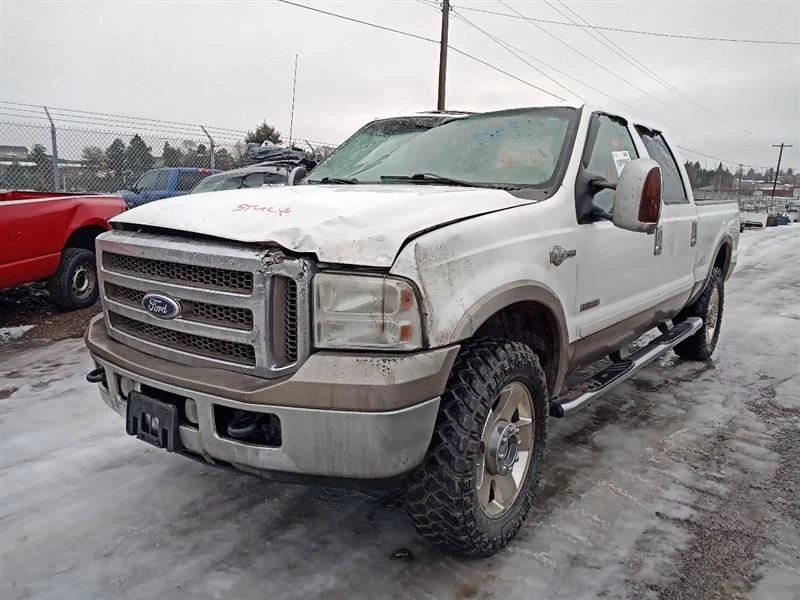 05-07 Panel de moldura de puerta trasera izquierda doble cabina FORD F250 F350 grano de madera tostado OEM 8973556 Foto 3 de 4