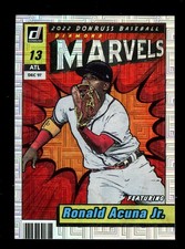 2022 Donruss #M-4 Ronald Acuna Jr. Marvels Vector Atlanta Braves