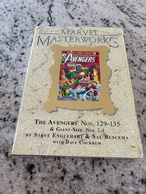 Marvel Masterworks Vol # 208 Avengers 129-135 Limited To 765 SEALED Copy 3 J416