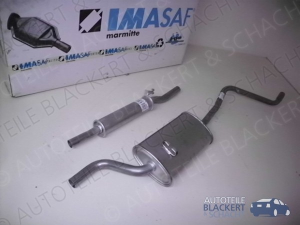 Imasaf Auspuffset Msd+Esd FüR Vw Polo 86C+Coupe+Classic 1.0/1.3 33/40 1990-1994-image
