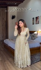 Latest Designer Chinnon Silk Salwar Kameez With Dupatta For Wedding Wear
