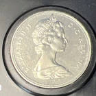 1971 Canada Silver $1 British Columbia Uncirculated Coin with Presentation Case