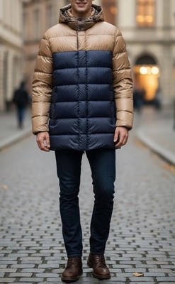 .12PUNTODODICI NWT $600 DOWN JACKETS IN CAMEL
